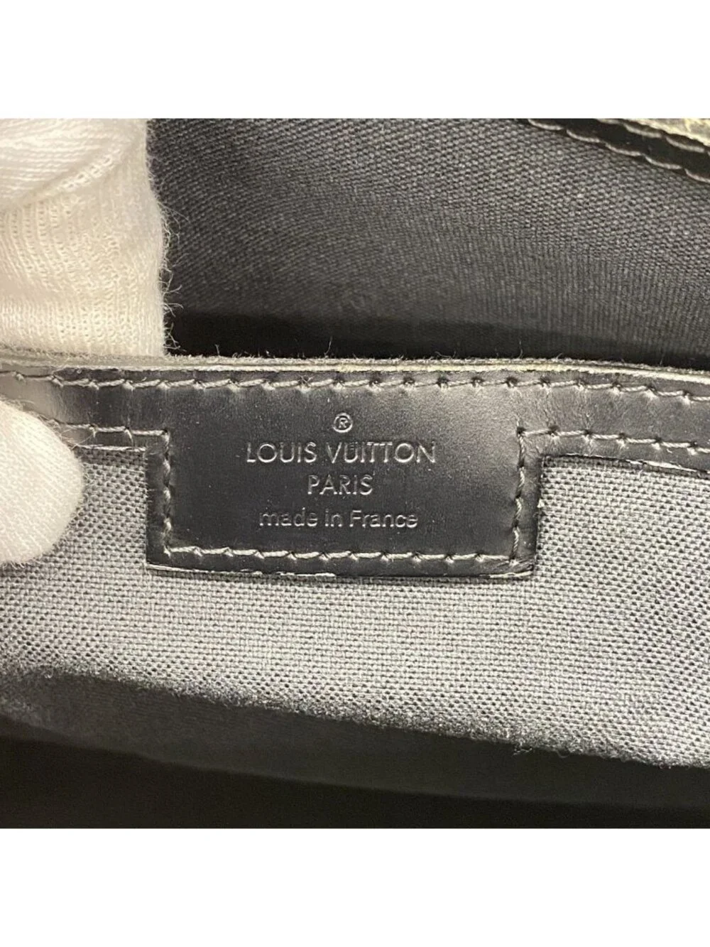 Louis Vuitton Handbag Damier Graphite Tadao Black 2-Way